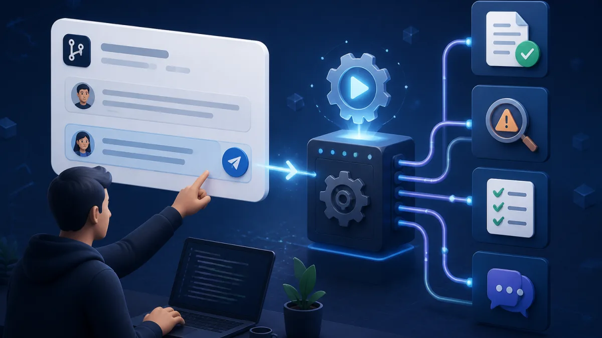 Komentar Pull Request Bisa Menjadi Tombol Automation Engineering