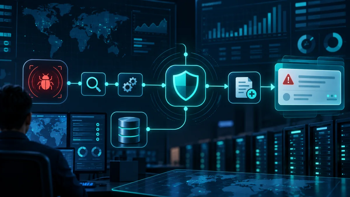 Workflow n8n untuk Memantau CVE dan Membuka Tiket Insiden Secara Aman